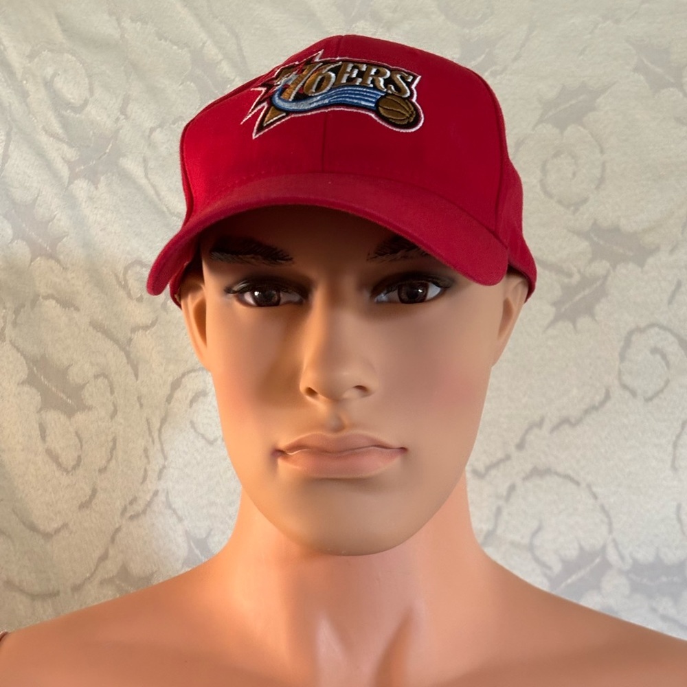 NBA Philadelphia 76ers Red Cap (Good Condition)
